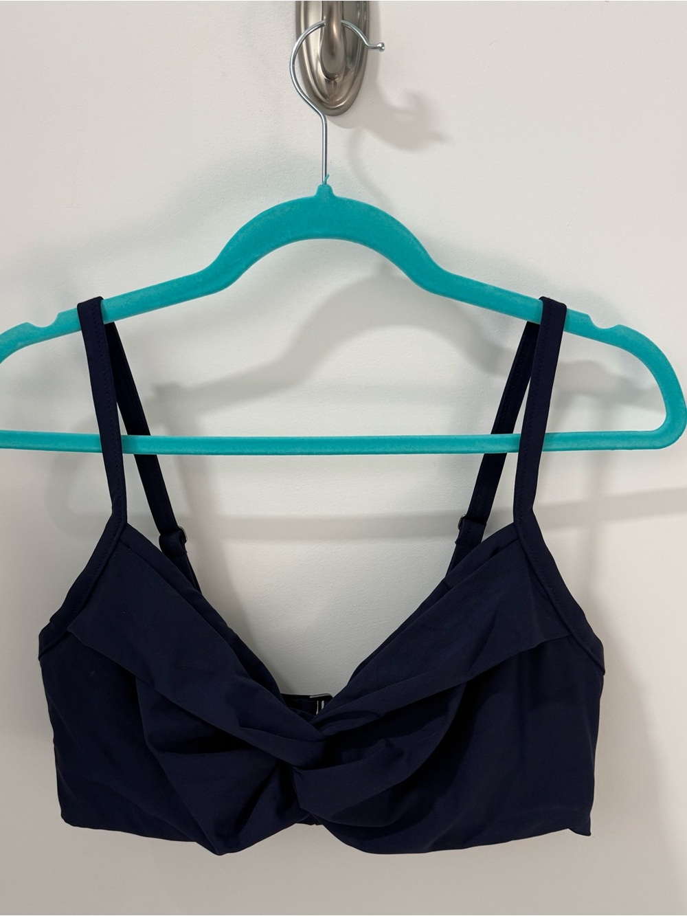 EUC Athleta 36 D/DD Navy Bikini
